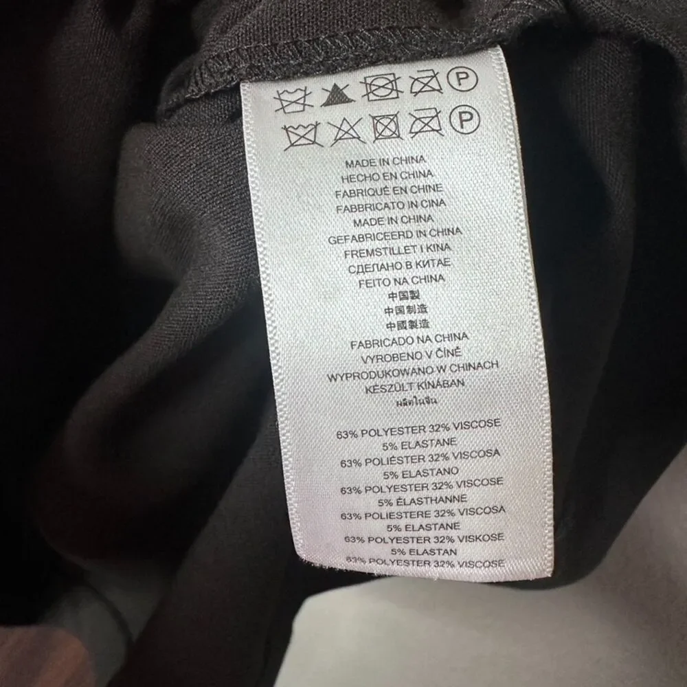 Michael Kors Black Utility Shirtdress Medium
